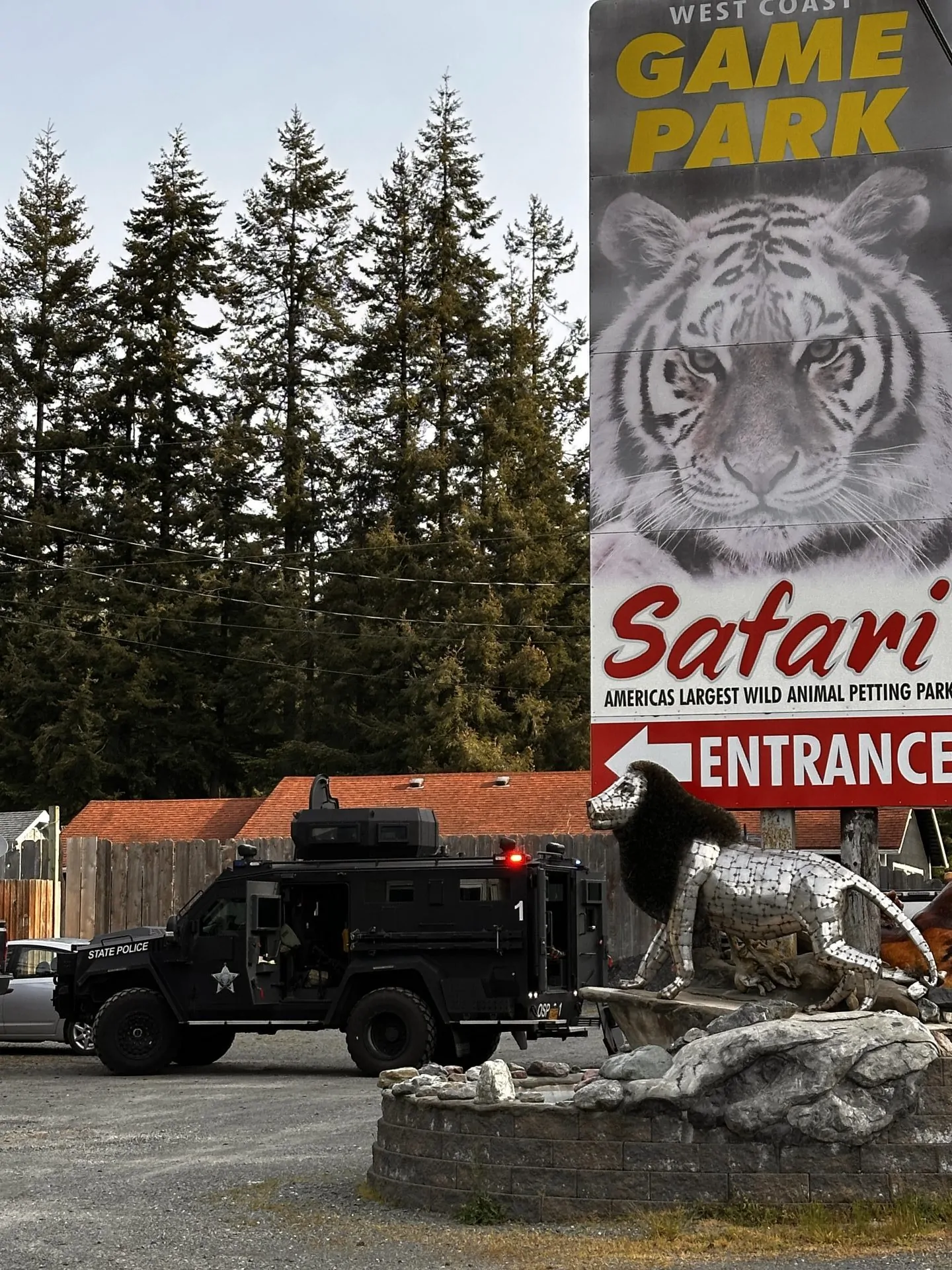 Investigation at West Coast Game Park Safari