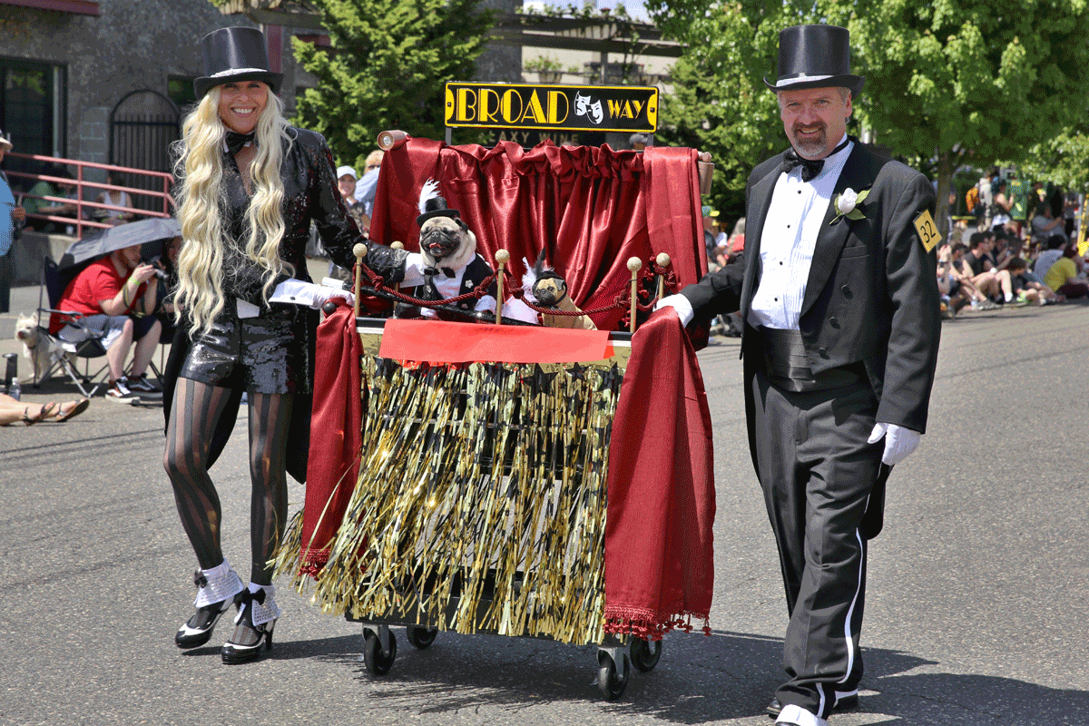 Pugs on Broadway Dazzles Crowds