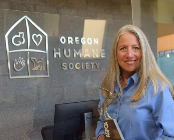 OHS Receives Humane Award from ASPCA