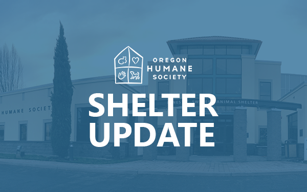 OHS and Willamette Humane Society Announce Merger